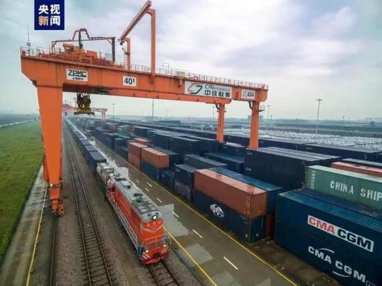 “欧洲-武汉-台湾”海铁多式联运新线路开通！