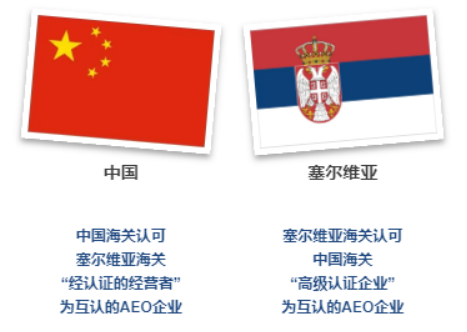 10月1日起，中国-塞尔维亚海关AEO互认协定正式实施